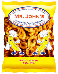 Mr. John:Plantain Chips ripe Spicy-400gr-Best Bargain Wholesale and retail