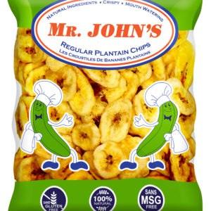 Mr. John:Plantain Chips unripe-135 Gr-Best Bargain Wholesale and retail