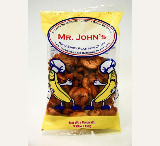 Mr. John:Plantain Chips ripe Spicy-135 Gr - Best Bargain Wholesale And Retail African Store  online in Canada